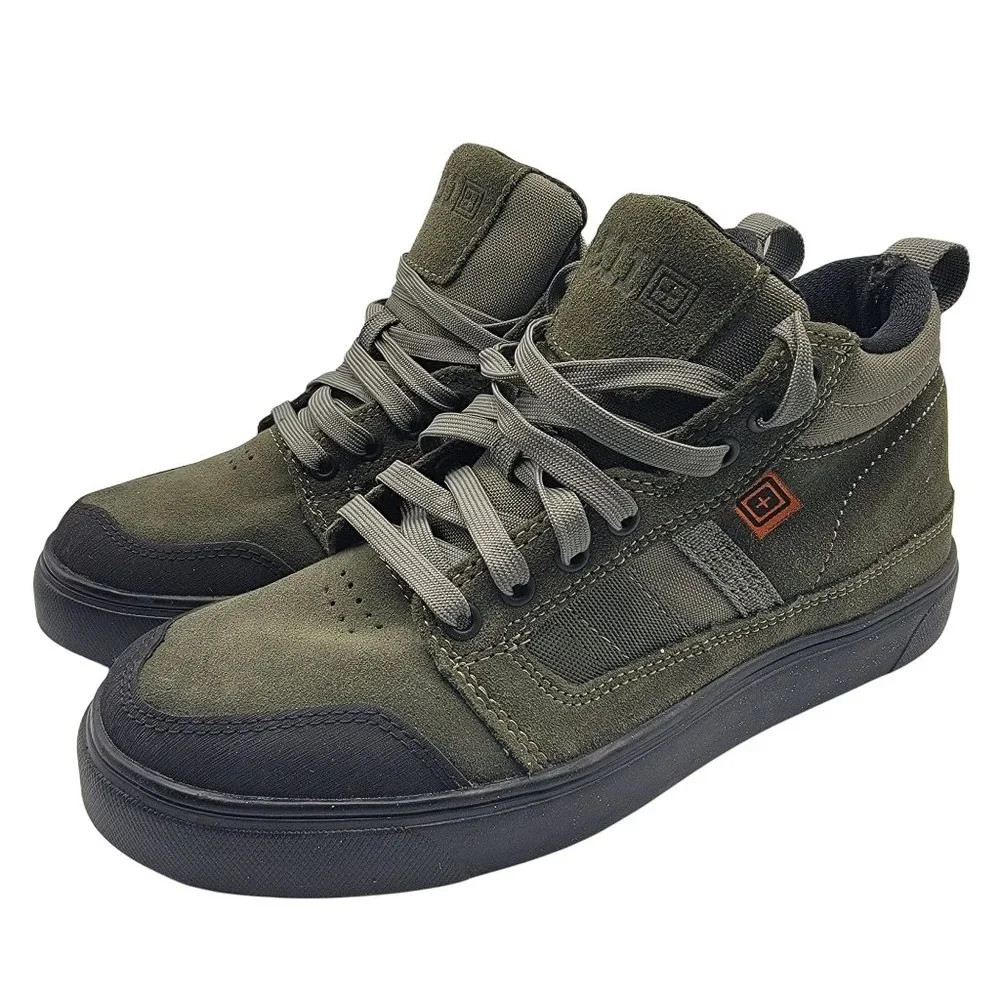 5.11 Tactical Norris Sneaker Puncture Resistance Shoes Vibram Ranger Green M8.5